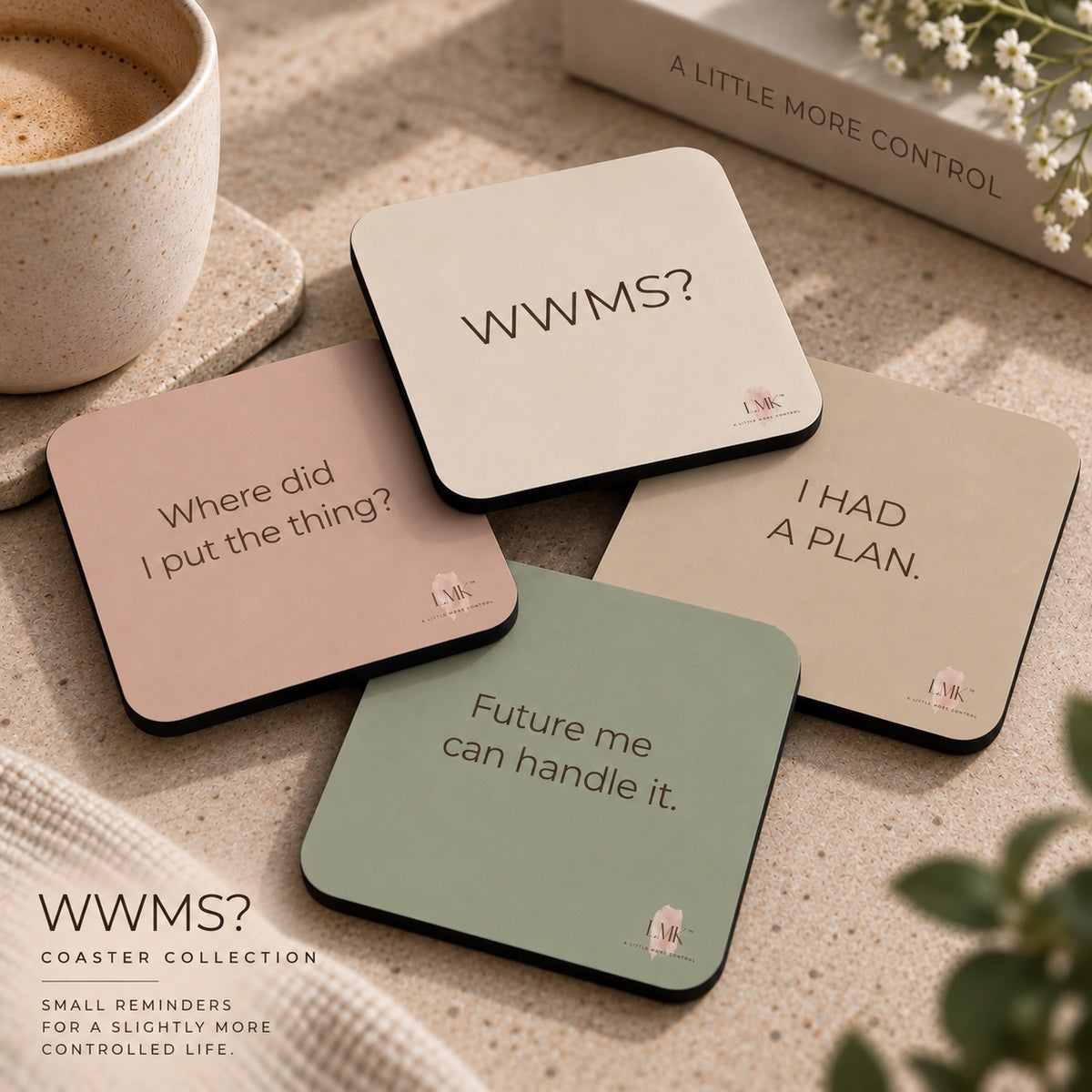 WWMS? Coaster Collection — collection mockup